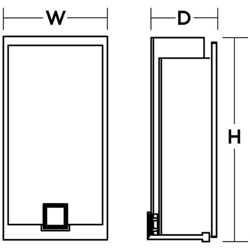 Nolan 1 Light 6.5 inch Satin Nickel ADA Wall Sconce Wall Light