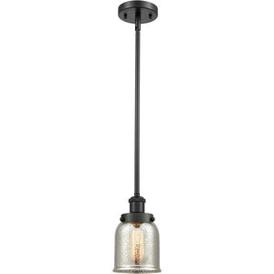 Small Bell LED 5 inch Matte Black Pendant Ceiling Light, Ballston