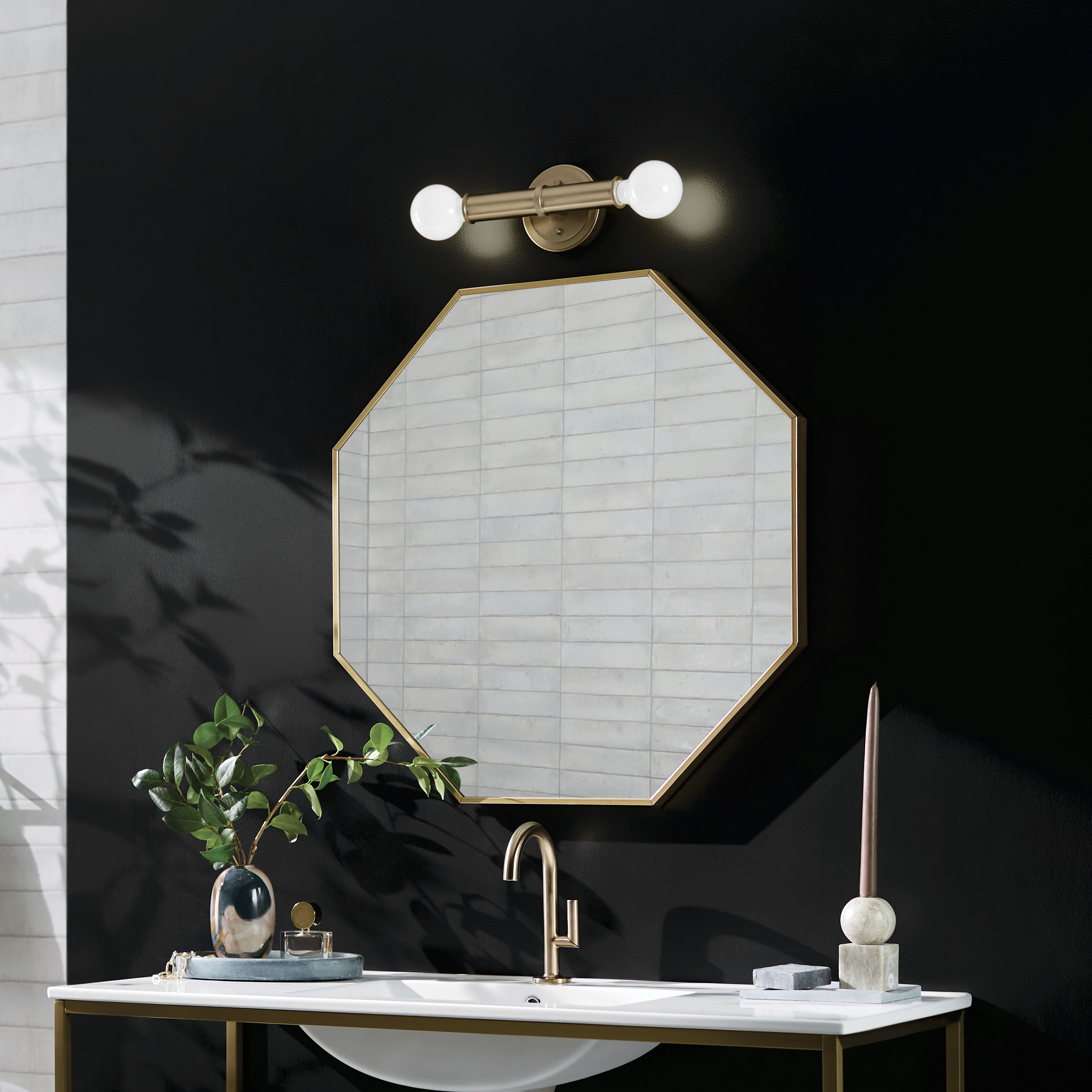 Torche LED 5 inch Champagne Bronze Wall Sconce Wall Light