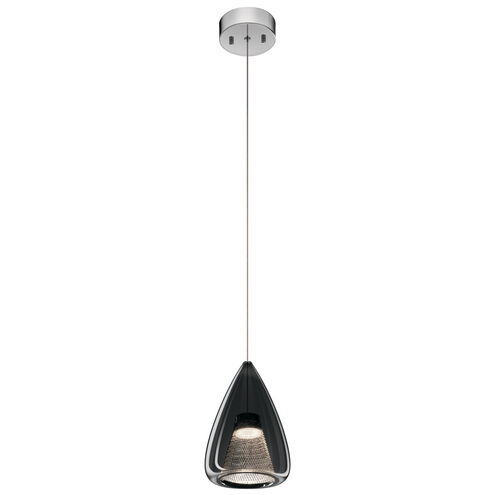 Zin LED 7 inch Chrome Mini Pendant Ceiling Light 