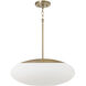 Soren 1 Light 20 inch Aged Brass Pendant Ceiling Light