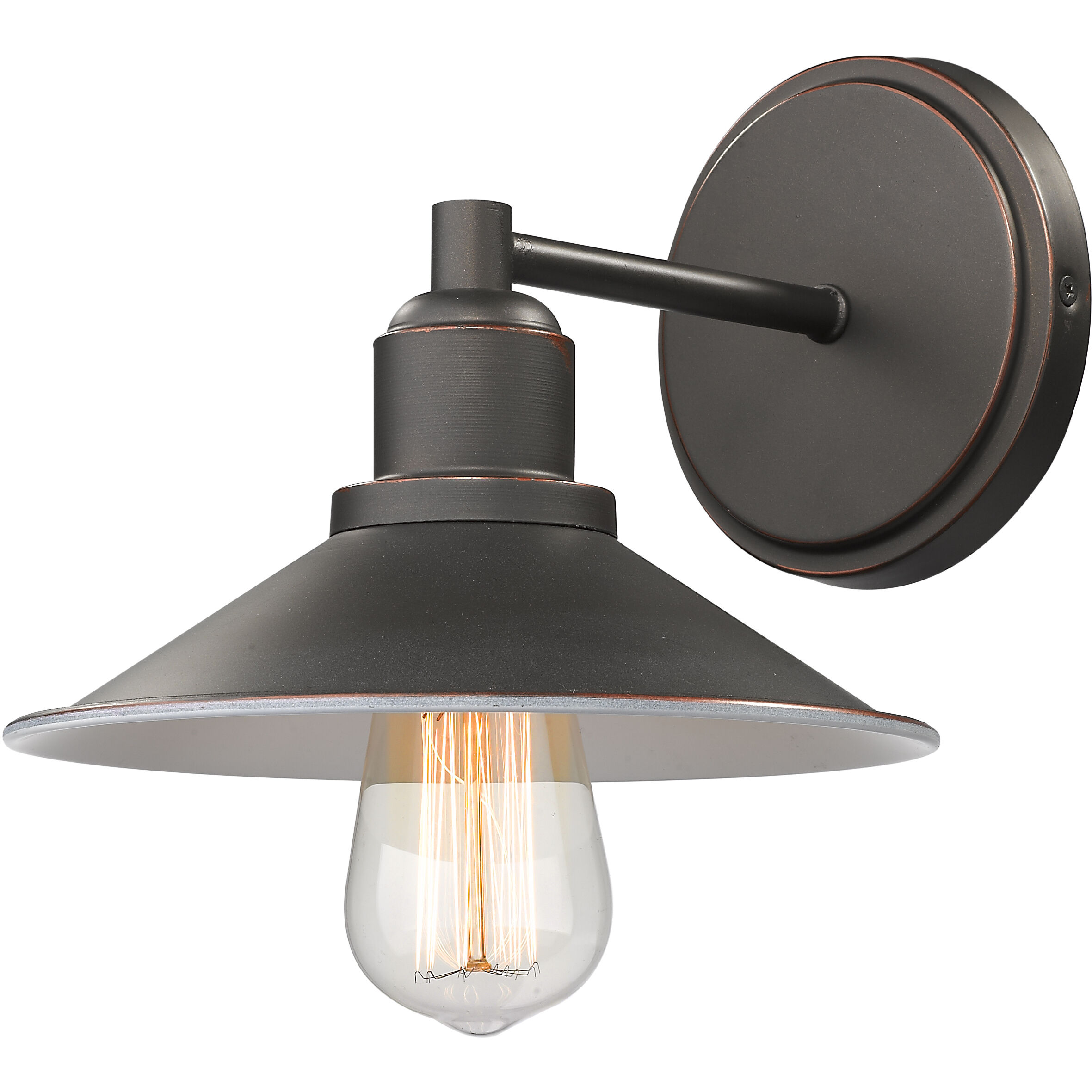 Casa 1 Light 9.5 inch Olde Bronze Vanity Wall Light in Olde Bronze Steel