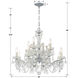 Maria Theresa 12 Light 29 inch Polished Chrome Chandelier Ceiling Light in Clear Hand Cut