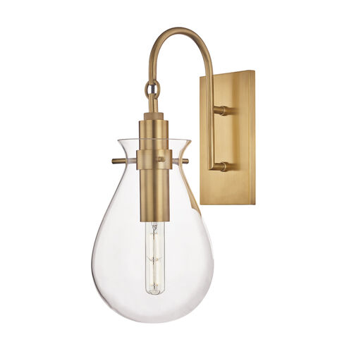 Ivy LED 7.5 inch Aged Brass Wall Sconce Wall Light
