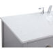 Irene 54 X 22 X 34 inch Grey Vanity Sink Set