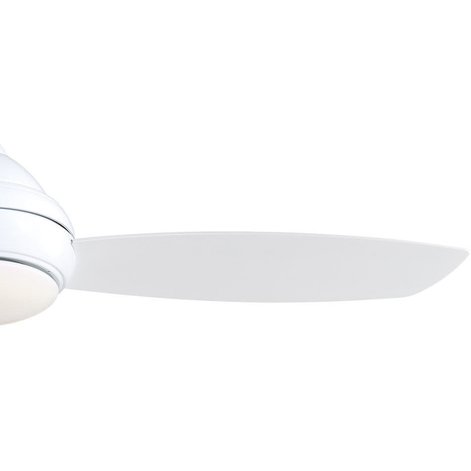 Concept I Wet 58 inch White Outdoor Ceiling Fan