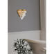 Nordic 1 Light 8 inch Brass Wall Sconce Wall Light