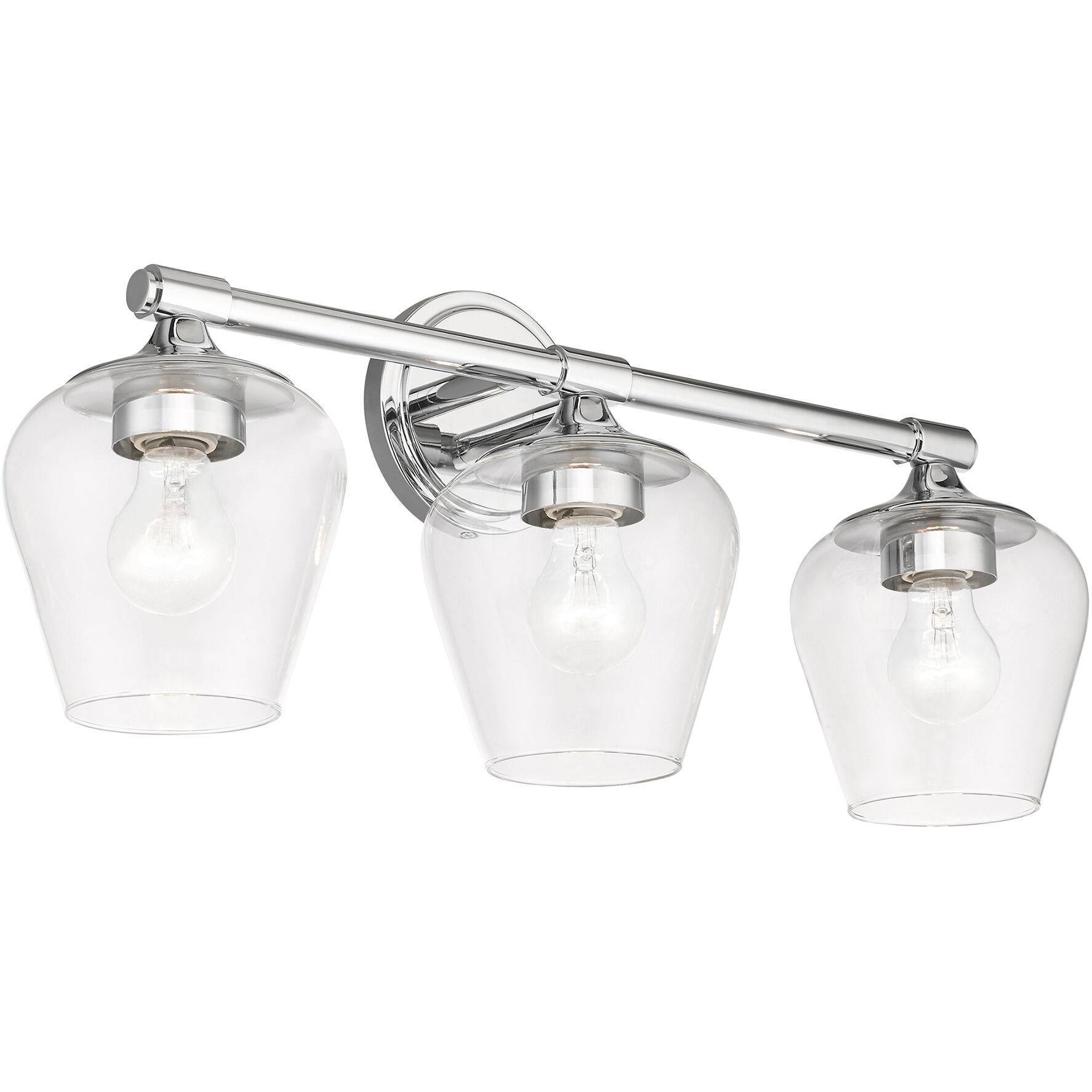 Willow 3 Light 23 inch Polished Chrome Vanity Sconce Wall Light