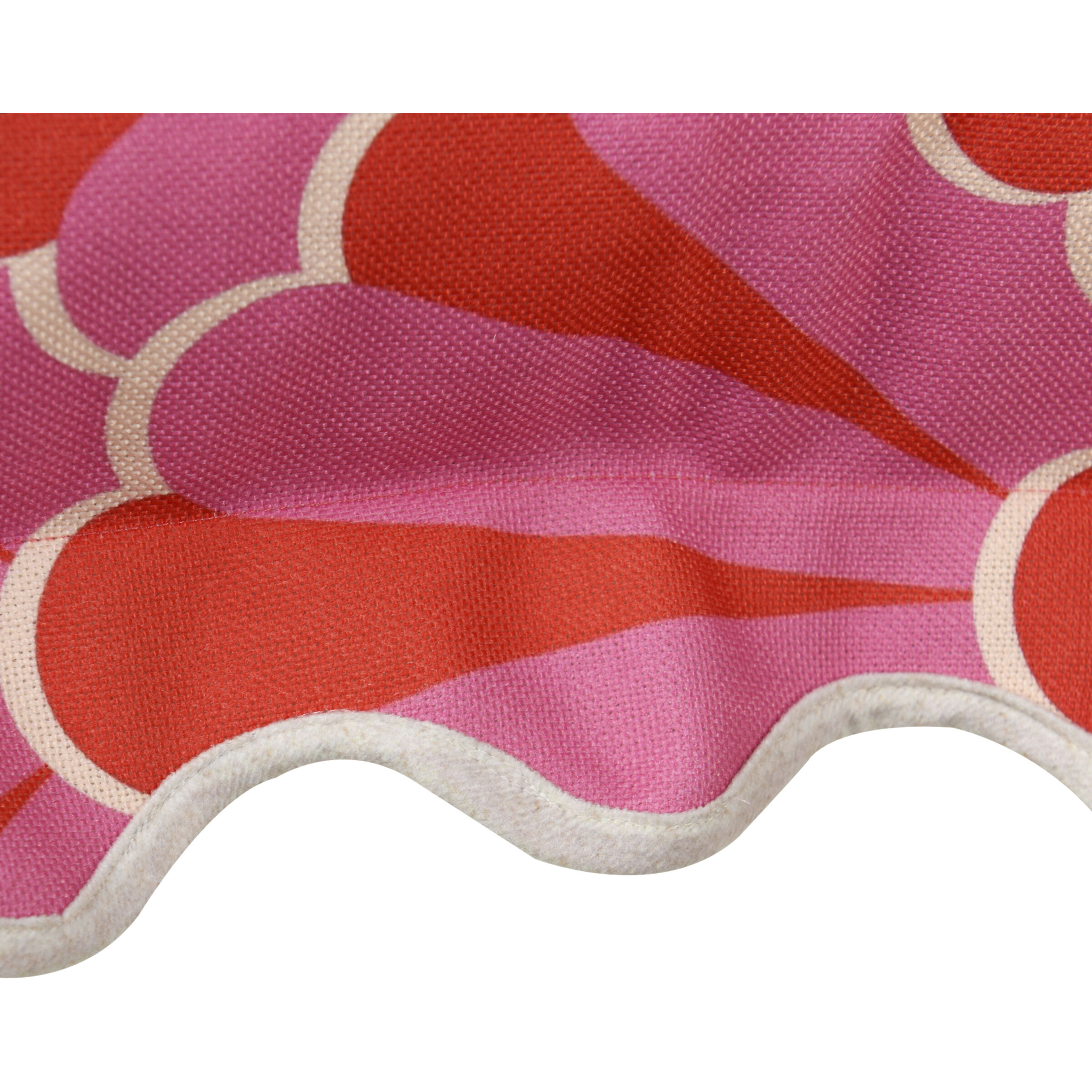 Lisa Ray 30 X 7 inch Multi and Pink and Red Pillow