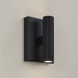 Ian LED 4.5 inch Matte Black ADA Sconce Wall Light