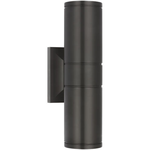 Chapman & Myers Provo LED 4.5 inch Matte Black Canister Wall Light