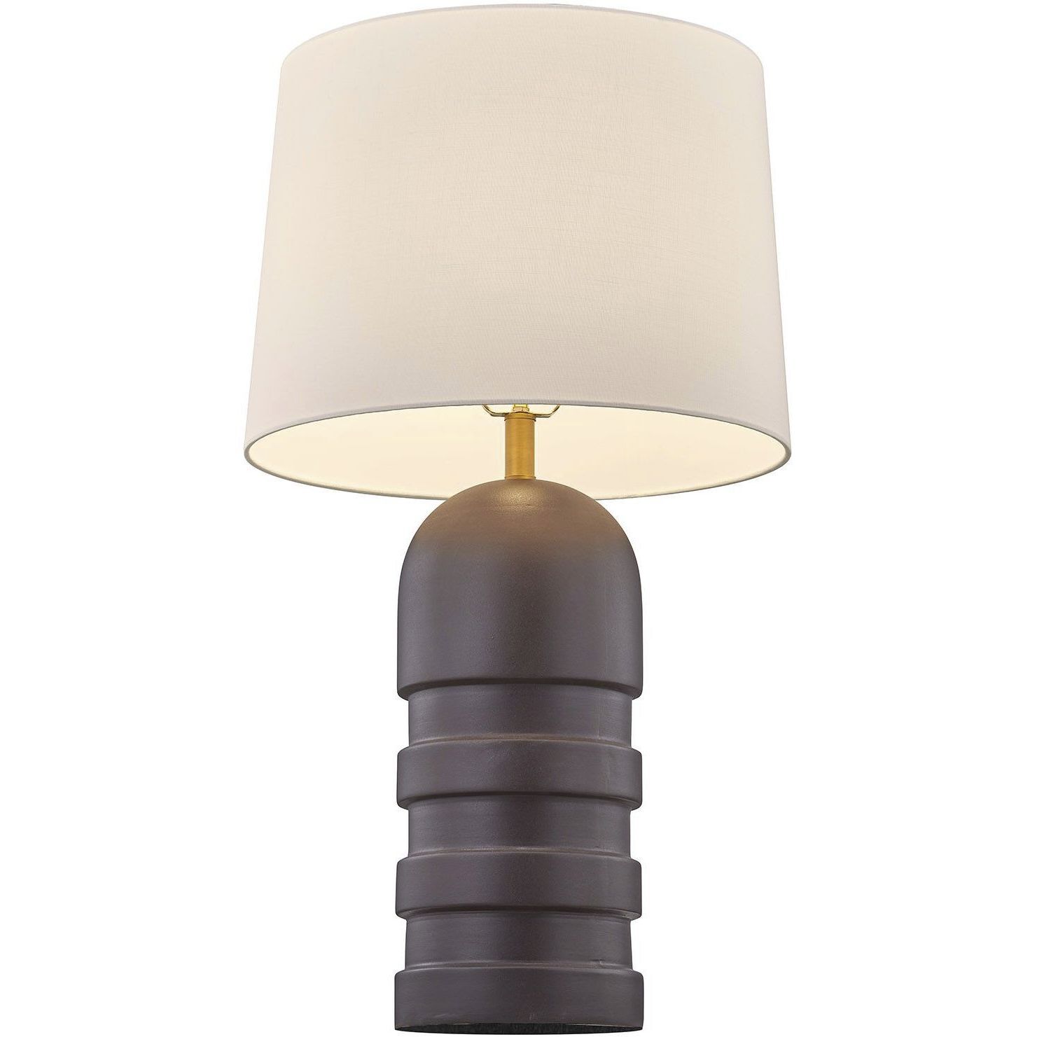 Wehunt 32 inch 100.00 watt Brown Table Lamp Portable Light, Coco & Dash