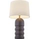Wehunt 32 inch 100.00 watt Brown Table Lamp Portable Light, Coco & Dash