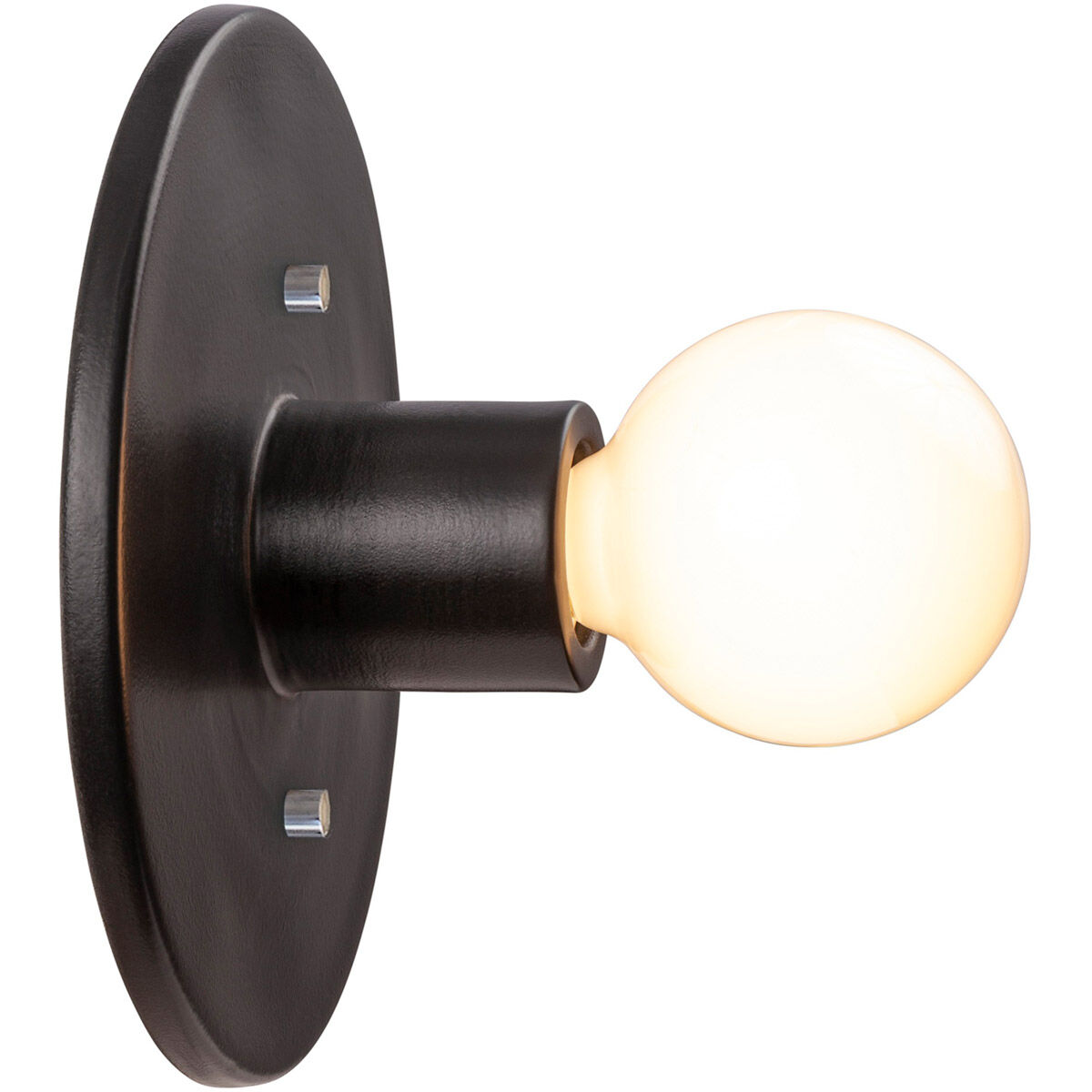 Ambiance Collection 1 Light Carbon Matte Black Wall Sconce Wall Light