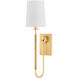 Glenmont Wall Sconce Wall Light in Aged Brass