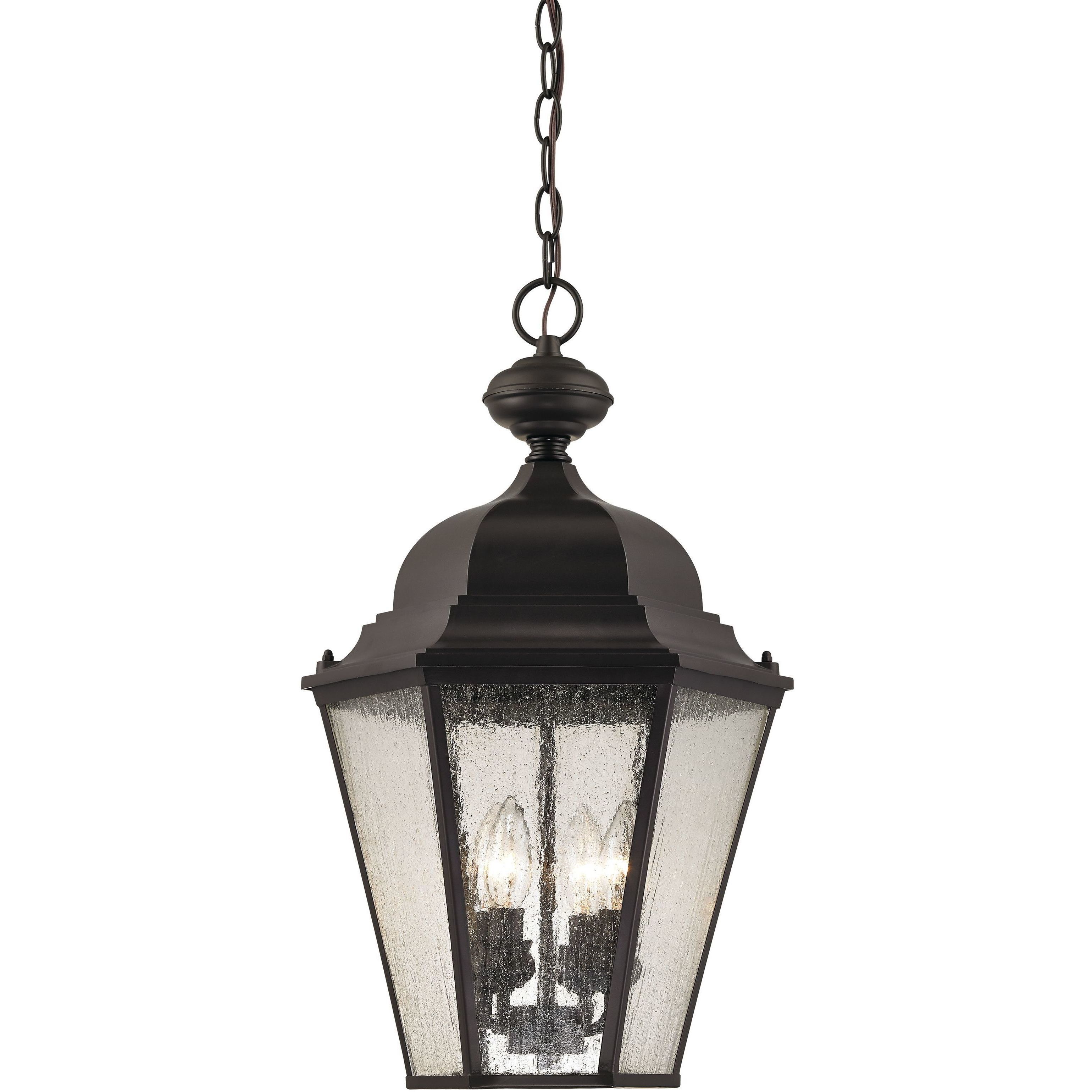 Cotswold 4 Light 13 inch Oil Rubbed Bronze Outdoor Pendant