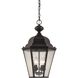 Cotswold 4 Light 13 inch Oil Rubbed Bronze Outdoor Pendant