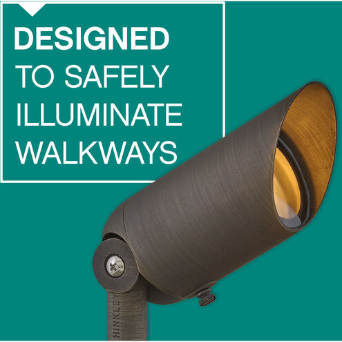Hardy Island Lumacore 12v 8.00 watt Matte Bronze Landscape Spot Light in Non-LED