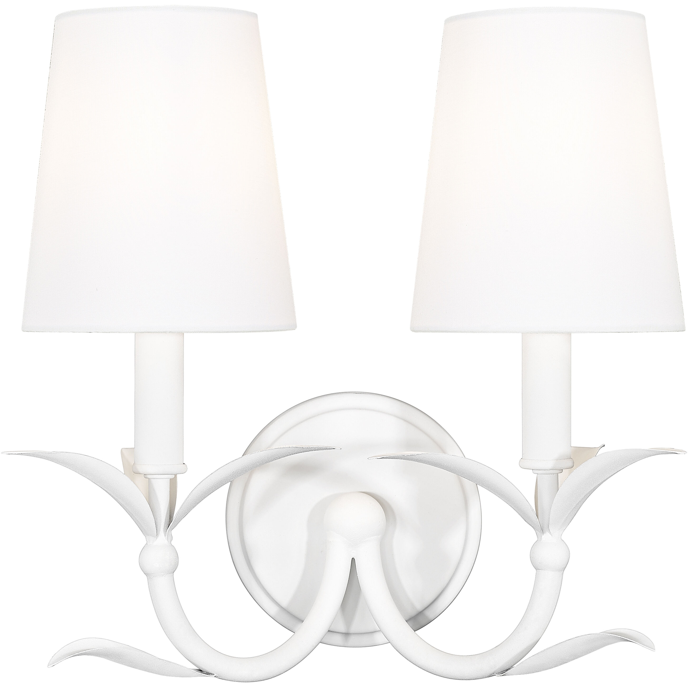 Aslin Wall Sconce Wall Light in Textured White