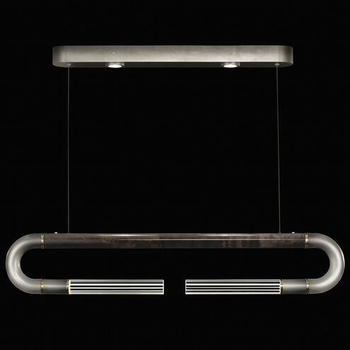 Antonia LED 52 inch Silver Pendant Ceiling Light