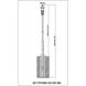 Tiberius 4 Light 120 inch Black Outdoor Post Mounted Fixture in Clear Seedy Glass