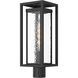 Shaw 1 Light 19 inch Textured Black Outdoor Post Light