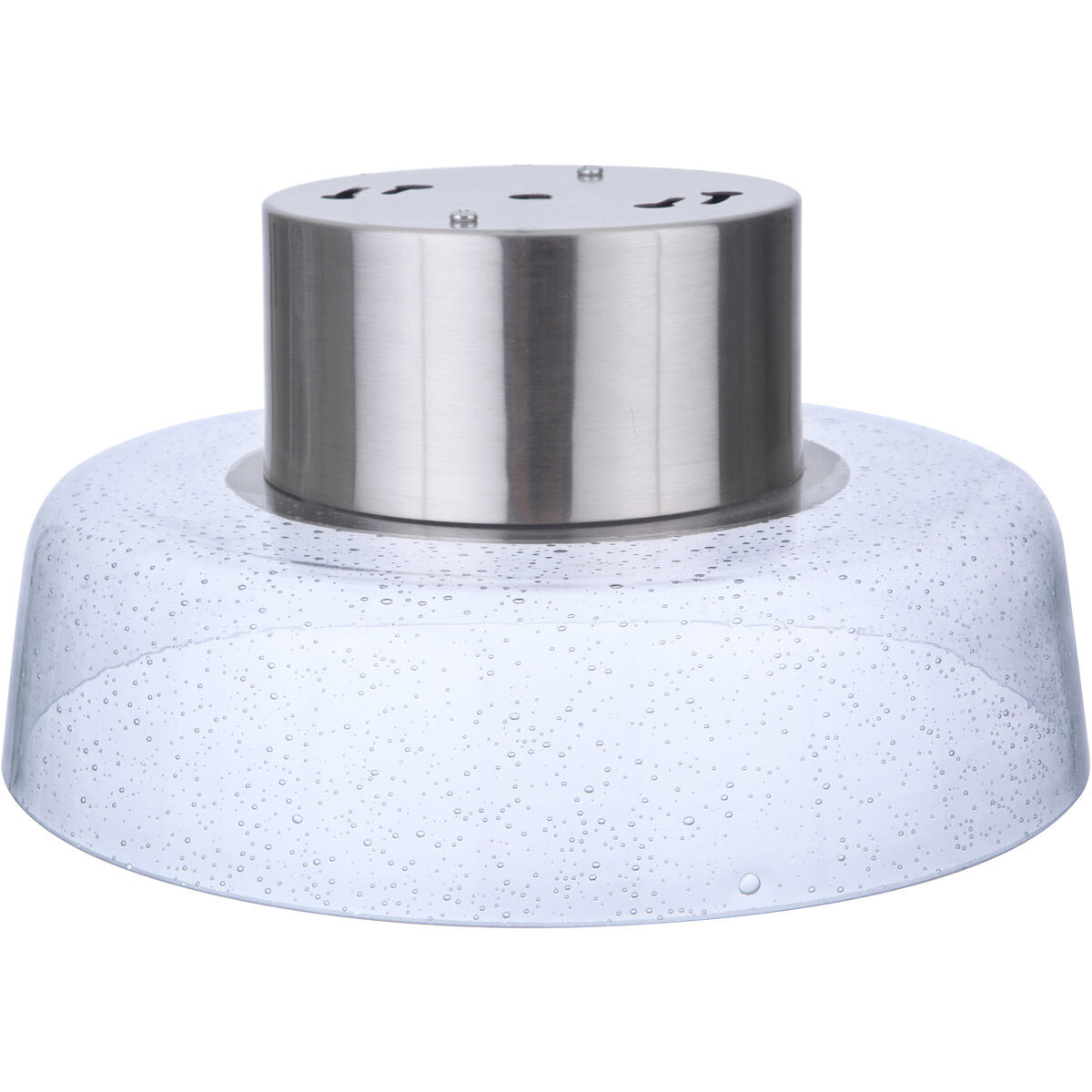 Centric LED 12.5 inch Brushed Polished Nickel Flushmount Ceiling Light