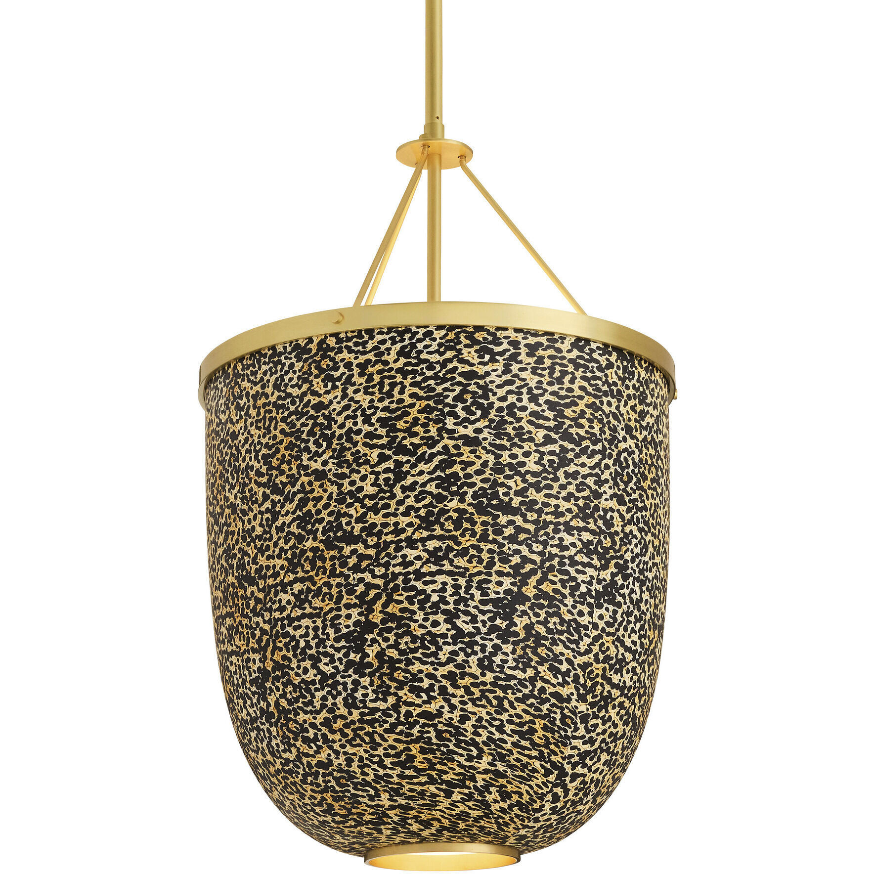 Lysandra 1 Light 16 inch Antique Brass Pendant Ceiling Light