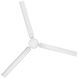 Indy 72 inch Matte White Fan