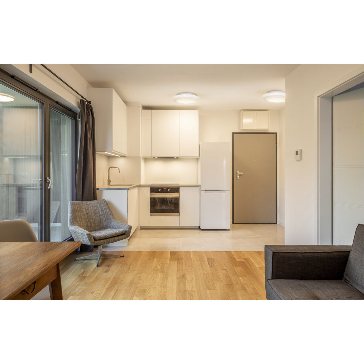 Orion LED 11 inch White Flush Mount Ceiling Light