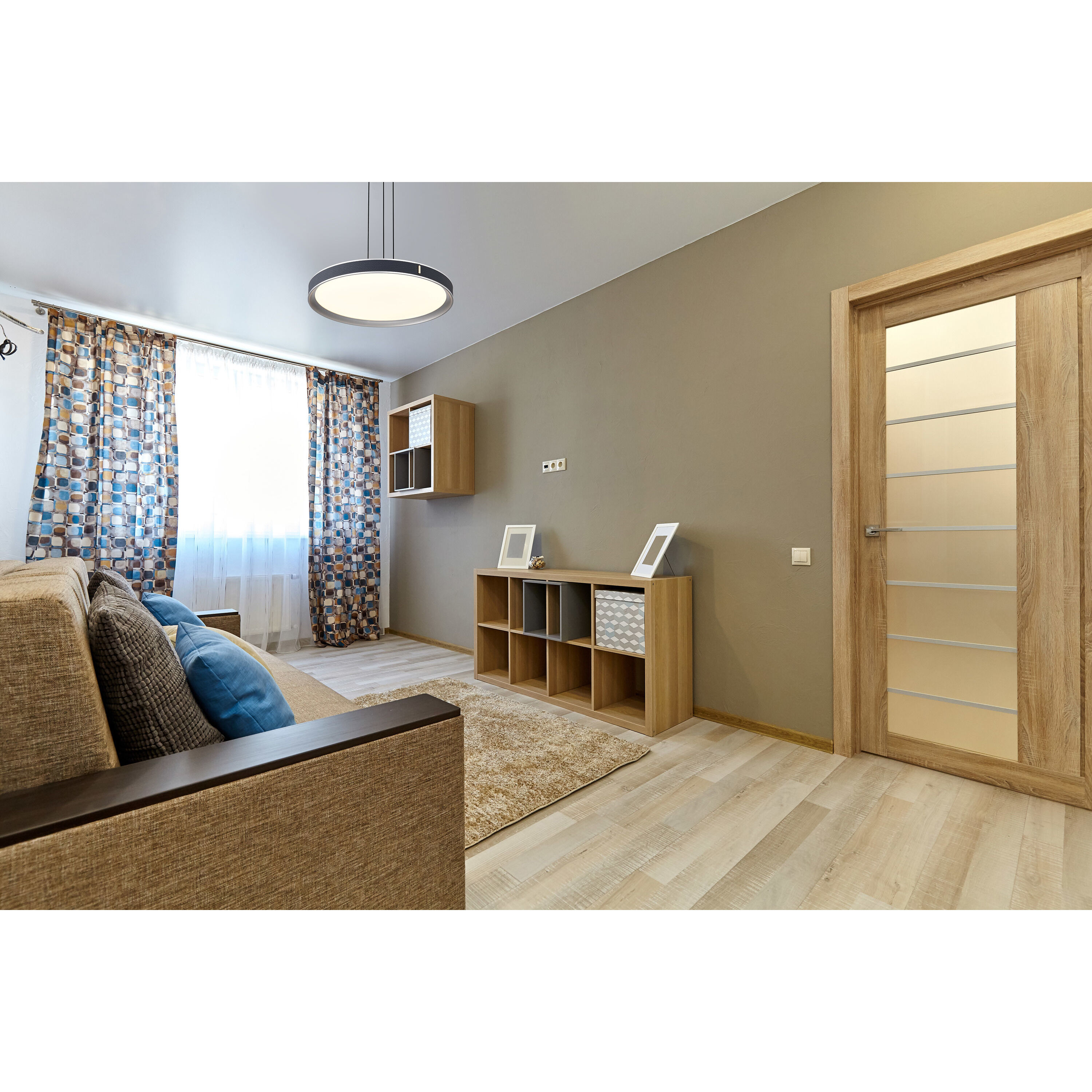 Bandon LED 19.5 inch Gray Pendant Ceiling Light