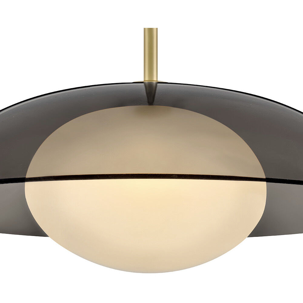 Jace LED 14 inch Lacquered Brass Pendant Ceiling Light
