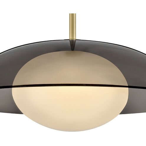 Jace LED 14 inch Lacquered Brass Pendant Ceiling Light