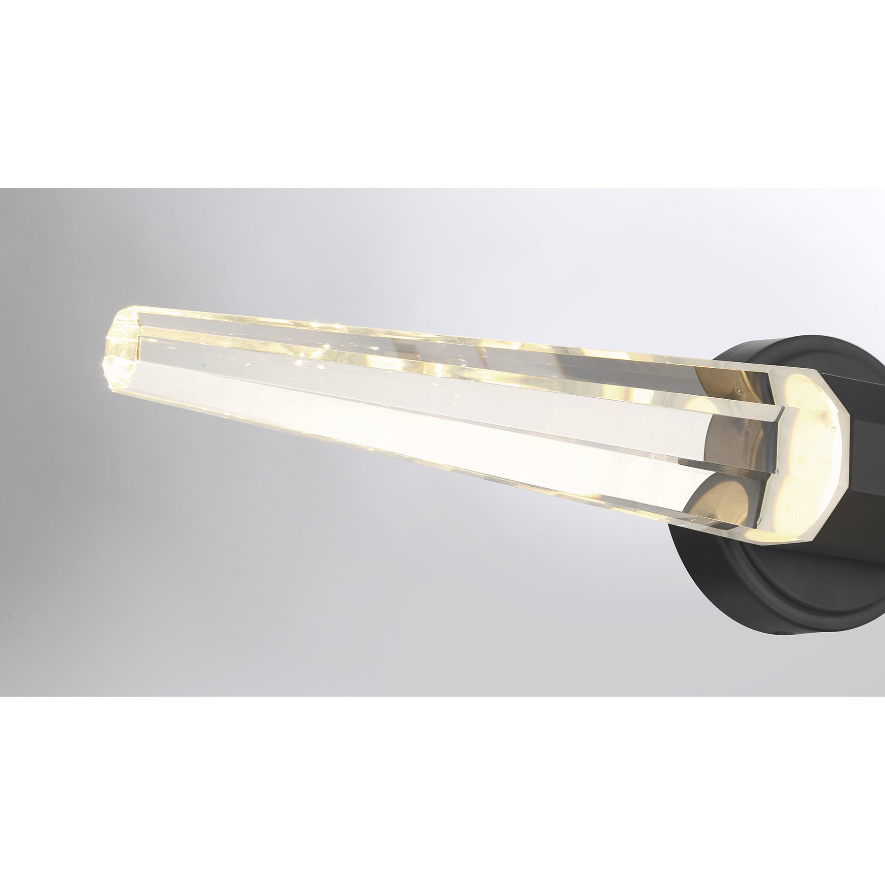 Beaumont LED 28 inch Black Lustre Bathroom Vanity Light Wall Light