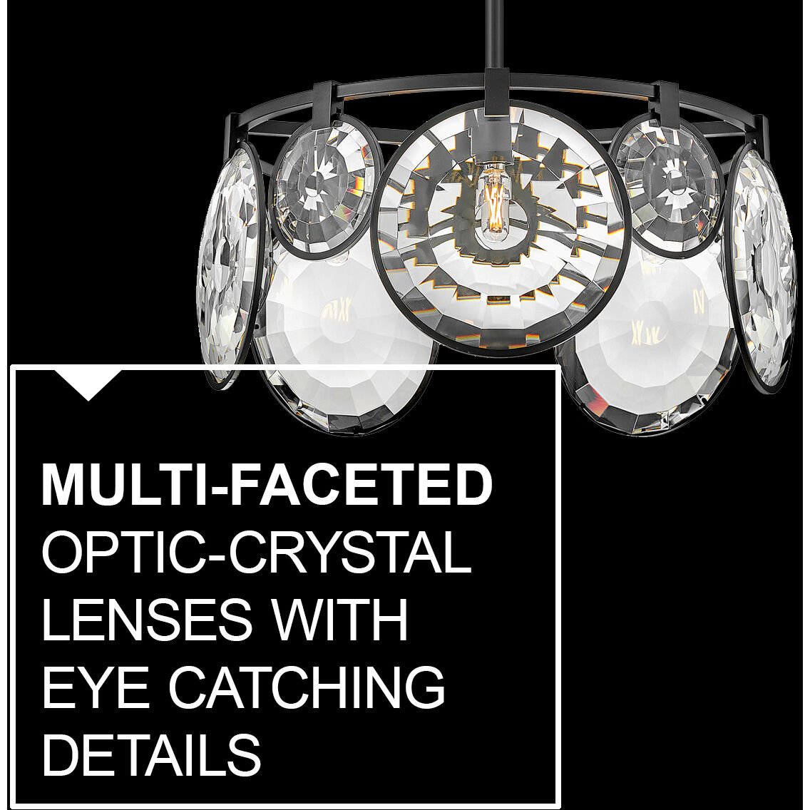 Nala LED 21.75 inch Black Pendant Ceiling Light, Semi-Flush Mount