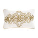 Envie 20 X 12 inch Ivory/Metallic - Gold Pillow Kit, Lumbar