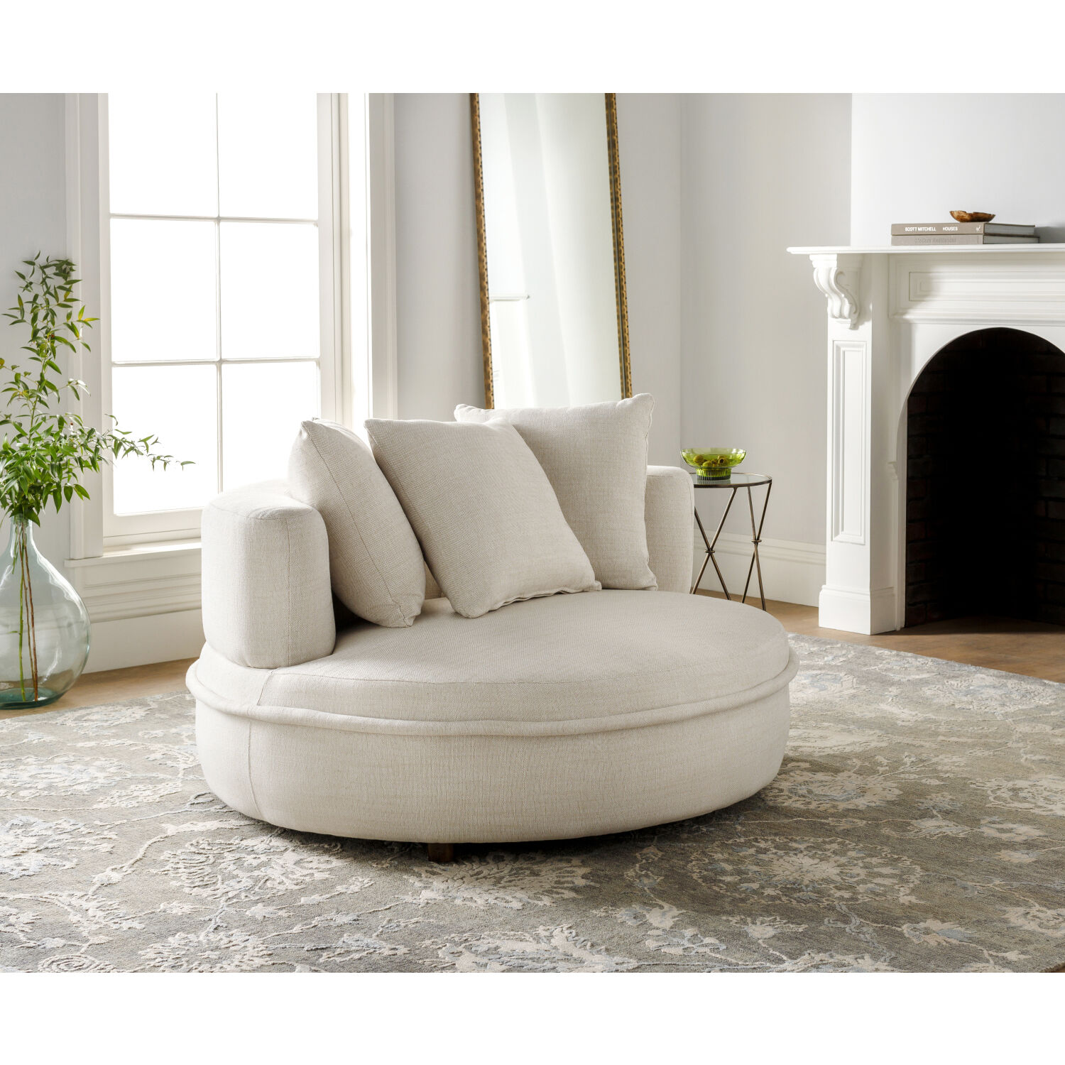 Valence Oatmeal Lounger