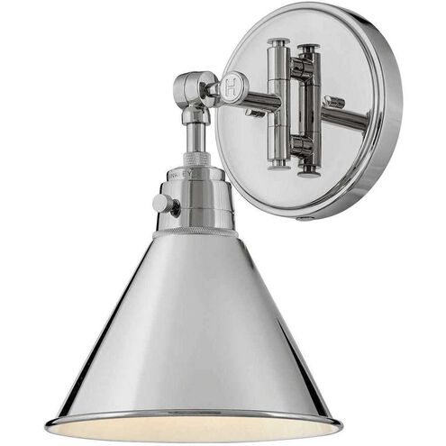 Arti 7.75 inch Polished Nickel Indoor Wall Sconce Wall Light