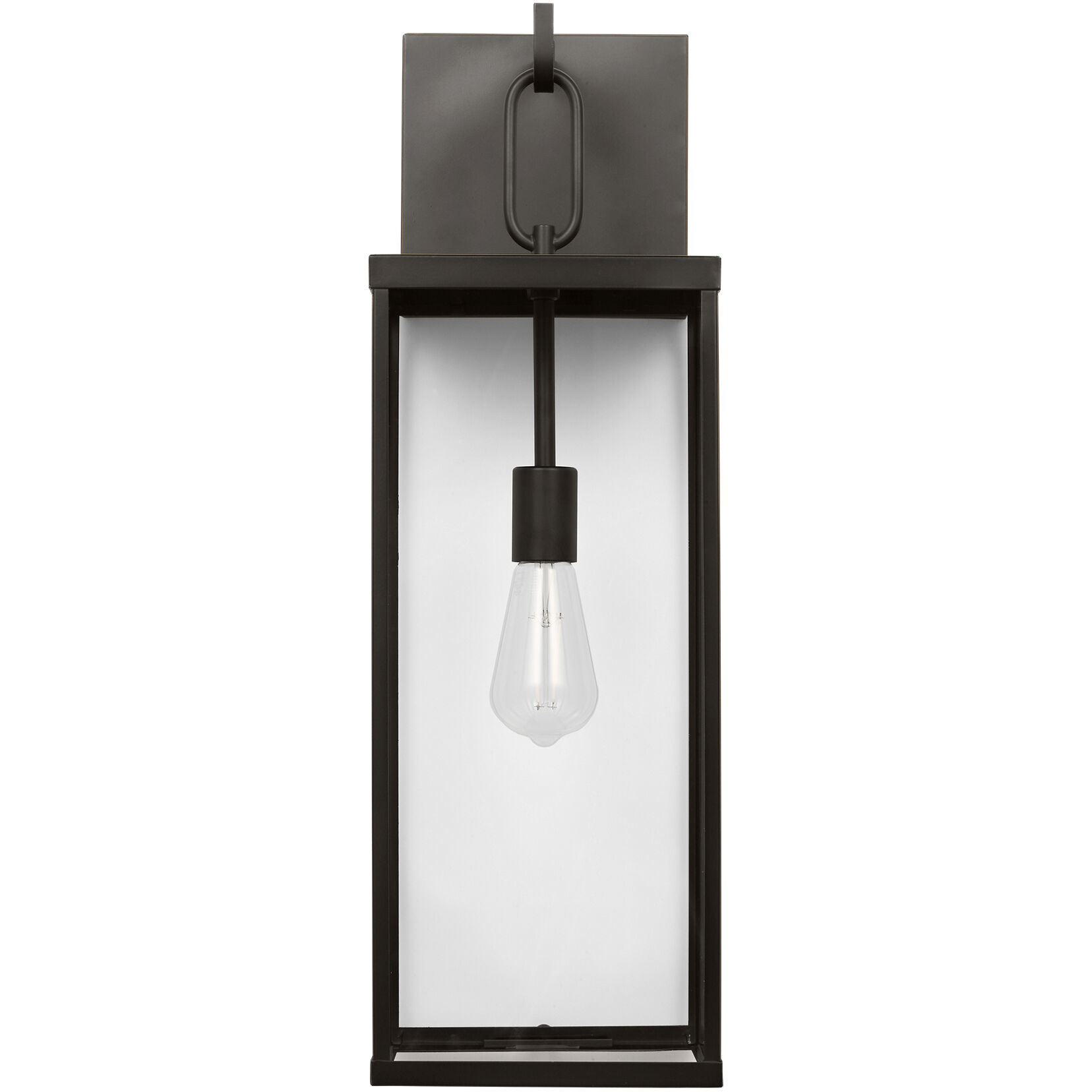 Rox 1 Light 25 inch Antique Bronze Outdoor Wall Lantern in Incandescent