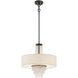 Carlisle 4 Light 18 inch English Bronze Pendant Chandelier Ceiling Light