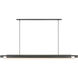 Avroko Ambrose Linear Chandelier Ceiling Light in Bronze