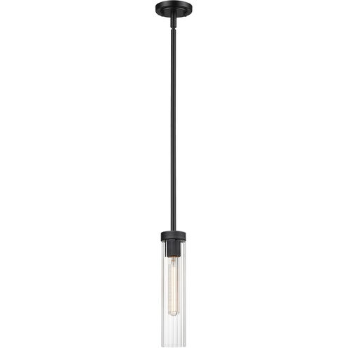Beau 1 Light 4.75 inch Matte Black Pendant Ceiling Light