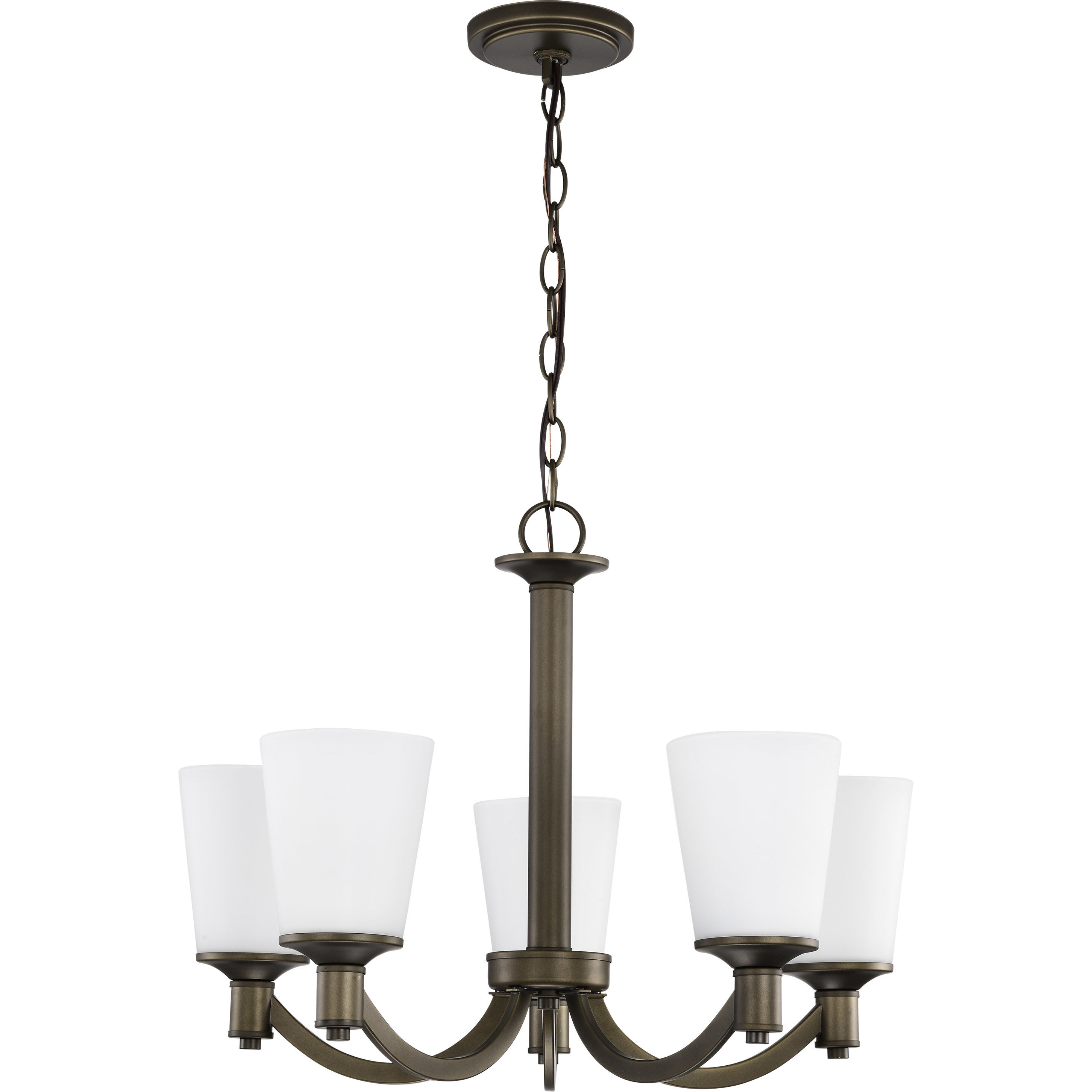 Laguna 5 Light 23 inch Forest Bronze Chandelier Ceiling Light