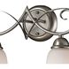 Brighton 4 Light 33 inch Brushed Nickel Vanity Light Wall Light