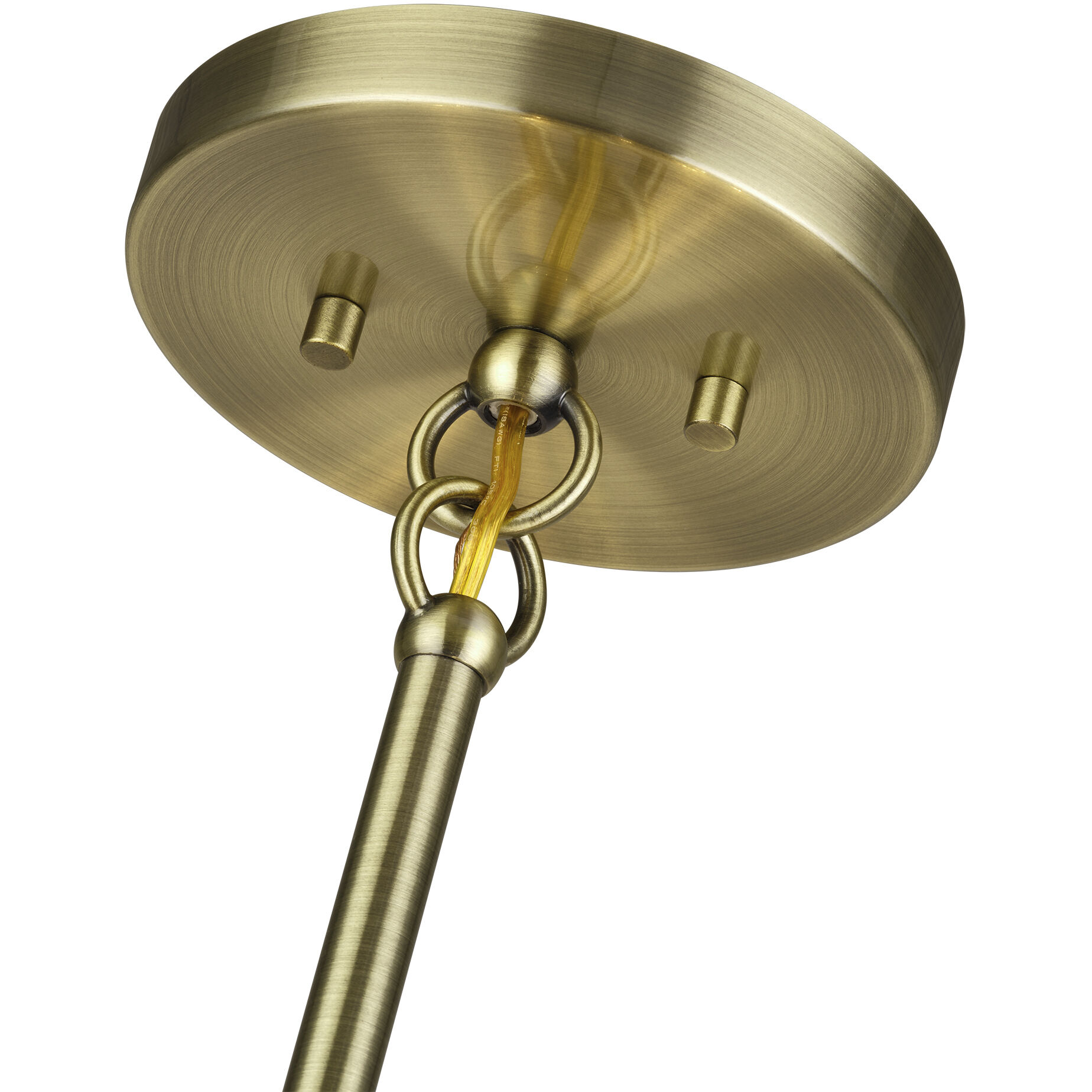 Manorwood 5 Light 28 inch Antique Brass Pendant Chandelier Ceiling Light, Medium