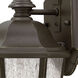 Estate Series Edgewater LED 12 inch Oil Rubbed Bronze Outdoor Wall Mount Lantern, Medium
