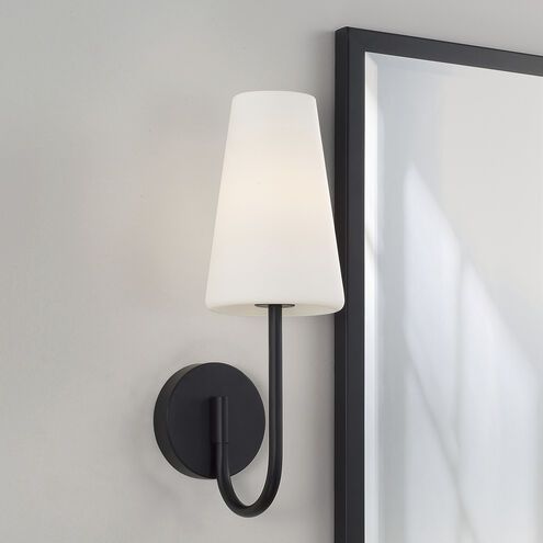 Averitt Sconce Wall Light in Matte Black