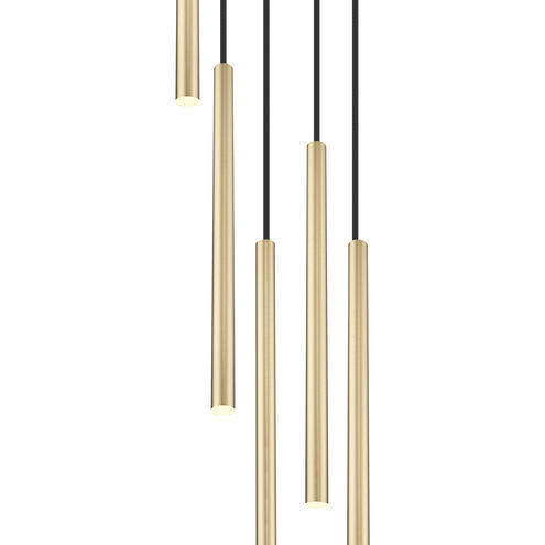Forest LED 12 inch Modern Gold Chandelier Ceiling Light