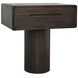 Langford 26 X 25 inch Ebony Walnut Side Table