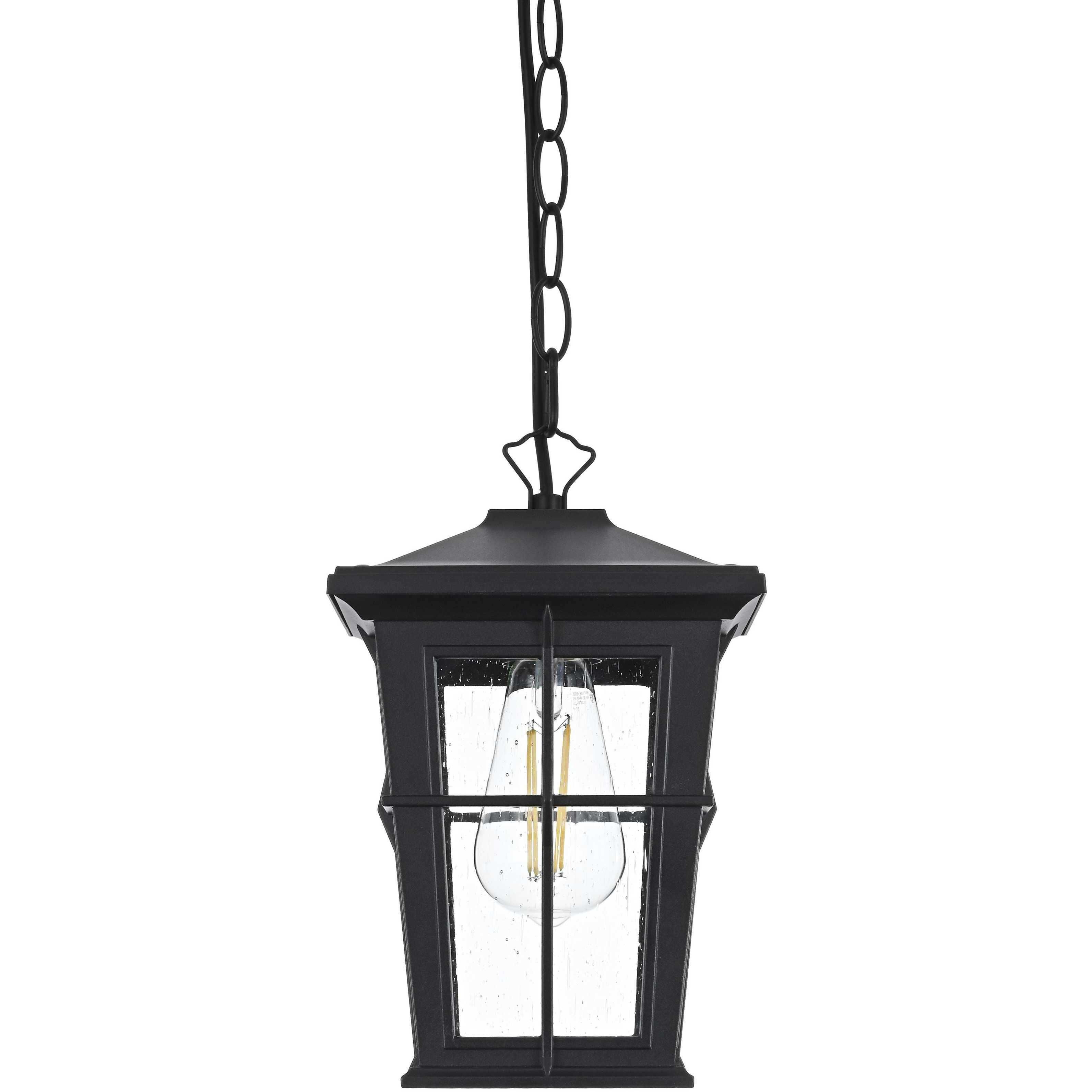 Bodine 1 Light 7 inch Black Outdoor Pendant